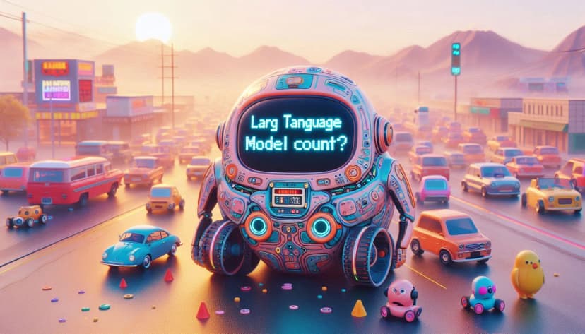 Can Large Language Models Count? The 'New Turing Test' Remains Toddler-Level