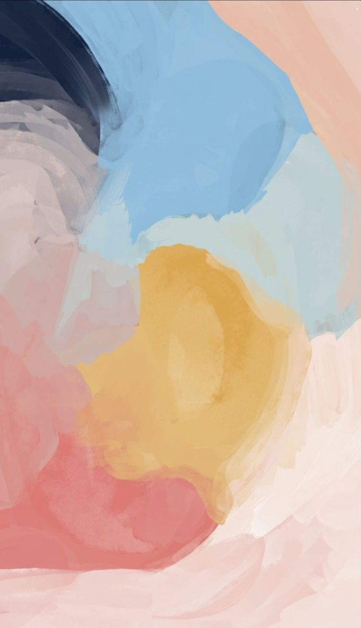 Abstract watercolor painting
