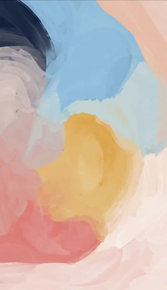 Abstract watercolor painting